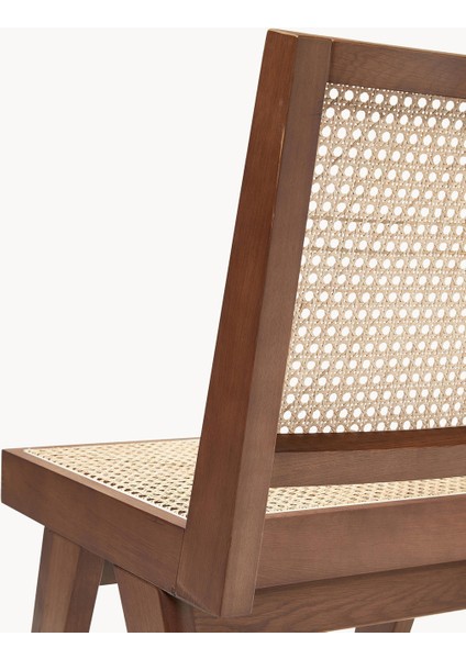 Sissi Ahşap Sandalye – Wiener Hasır Detaylı, Ikonik Tasarım, Fsc® Sertifikalı