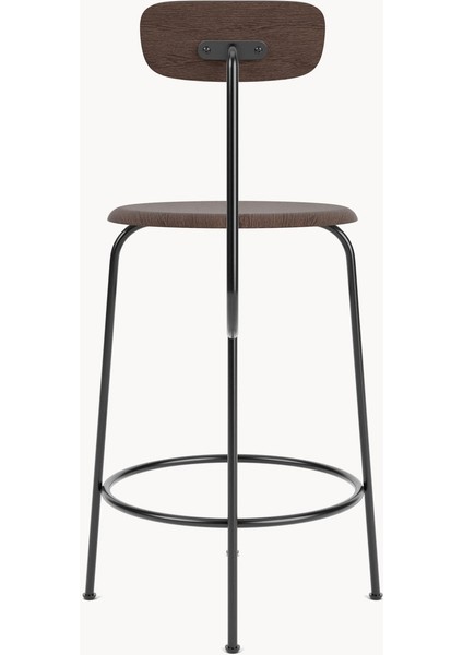 Afteroom Deri Bar Taburesi - Bej, Metal Ayaklı, Minimalist Tasarım fiyatları