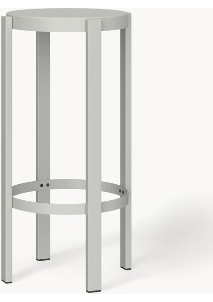 Doon Metal Bar Taburesi - Kırmızı, Istiflenebilir Tasarım fiyatları