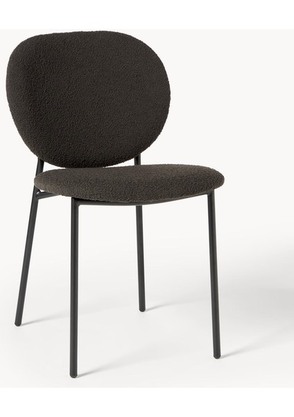 Ulrica Buklet Döşemeli Sandalye Seti (2 Adet)