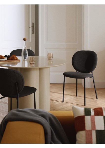 Ulrica Buklet Döşemeli Sandalye Seti (2 Adet) modelleri