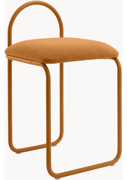 Angui Bukle Sandalye – Gri Mavi, Geri Dönüştürülmüş Kumaş