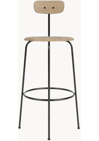 Afteroom Metal ve Ahşap Bar Taburesi - Minimalist, Konforlu Tasarım fırsatları