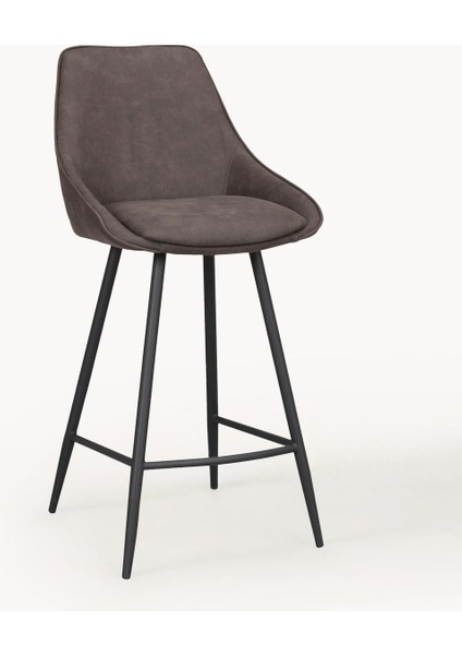 Sierra Sayaç Taburesi: Açık Gri, Siyah Ayaklı, Yüksek Dayanıklı fiyatları