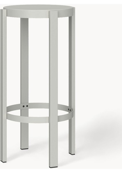 Doon Metal Bar Taburesi - Kraliyet Mavisi, Istiflenebilir Tasarım