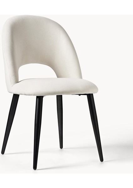 Rachel Döşemeli Sandalye – Adaçayı Yeşili Kumaş, Retro Stil