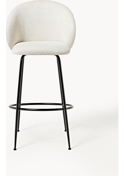 Luisa Kadife Bar Taburesi: Taupe Rengi, Parlak Altın Ayaklar, Çok Yönlü modelleri