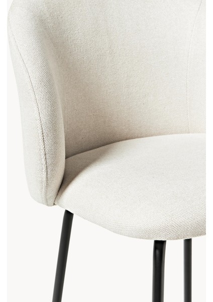 Luisa Kadife Bar Taburesi: Taupe Rengi, Parlak Altın Ayaklar, Çok Yönlü