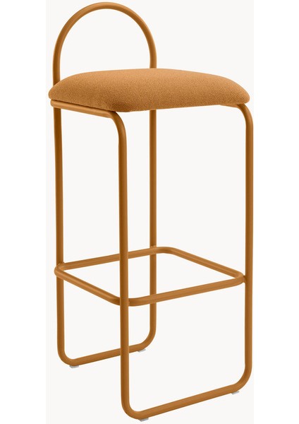 Angui Bukle Tezgah Taburesi – Açık Kahve, Geri Dönüştürülmüş Kumaş