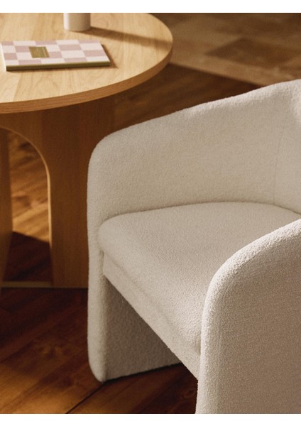 Mairo Bouclé Kollu Sandalye – 35.000 Martindale, Konforlu Oturum, Fsc® Sertifikalı