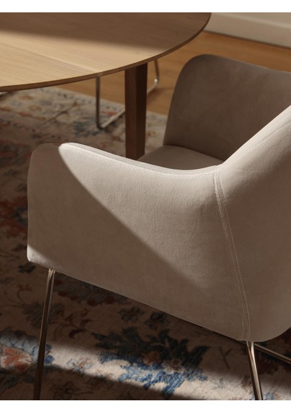 Koyu Gri Isla Kadife Koltuk: Şık Tasarım, Konforlu, Martindale Testli