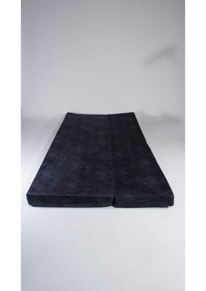Katlanır Sünger Yatak 60*40*185*10 cm Uzunluk Gri Sünger Dallas Kumaş modelleri