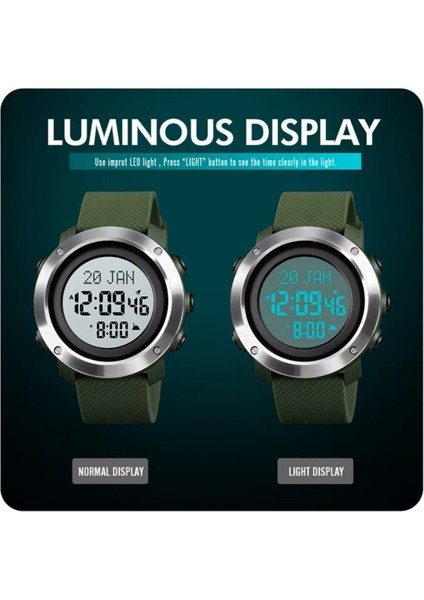 Skmei 1728 Ezan Kıble Göstergeli Dijital Kol Saati fiyatları