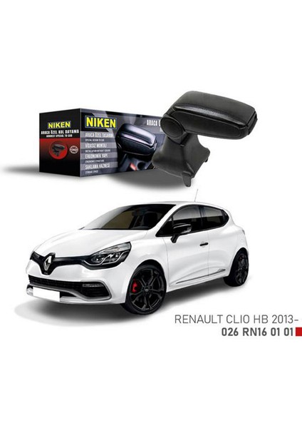 Araca Özel Kol Dayama Siyah Renault Clio Hb 13 Dsdrn