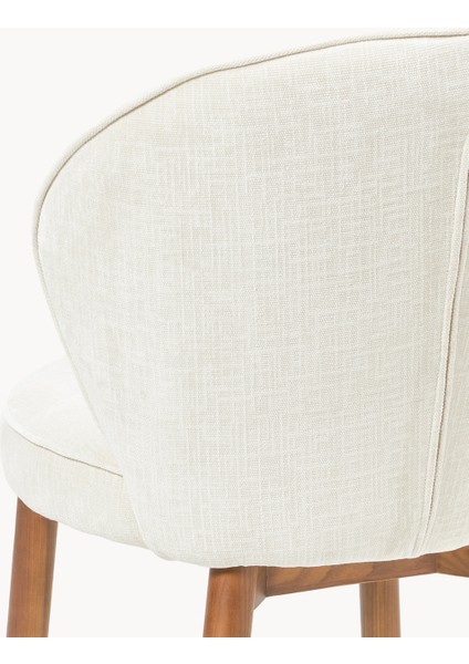 Serena Teddy Kumaşlı Sandalye – Sıcacık Konfor, Doğal Zarafet