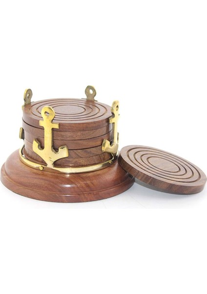 Pirinç Çapalı Bardak Altı 10 cm