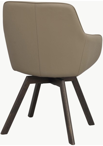 Alison Döner Koltuk Seti (2 Adet): Siyah Deri, Konforlu, Döner Mekanizma indirimleri