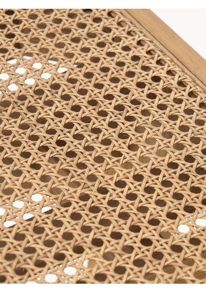 Sissi Hasır Tezgah Taburesi: Pierre Jeanneret Esintili, Koyu Ahşap, El Yapımı