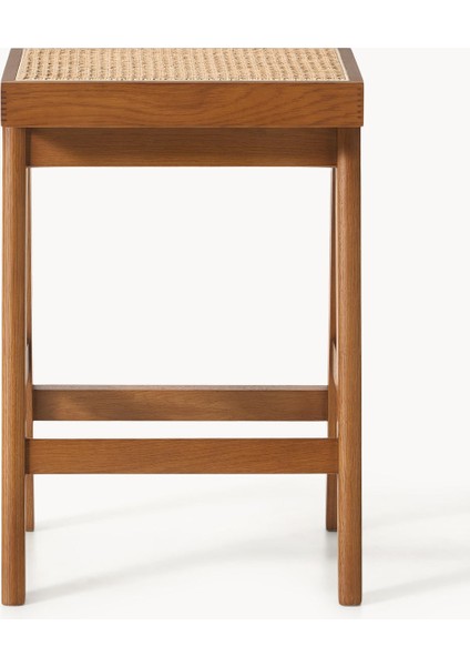 Sissi Viyana Hasır Bar Taburesi – Siyah Iskelet, Bej Oturak fırsatları