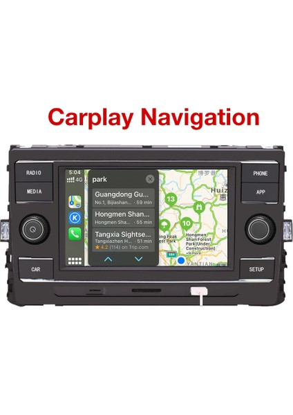 Volkswagen Rcd 330 Dokunmatik Multimedya Ünitesi – Carplay / Android Auto Destekli – Golf 7-7.5 / Passat B8 Uyumlu indirimleri