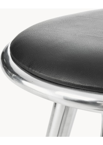 High Stool Bar Taburesi - Deri Oturaklı, Kayın Ağacı indirimleri