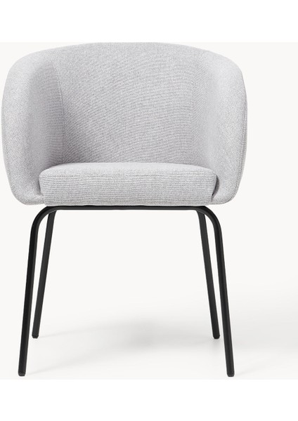 Alani Kolçaklı Sandalyeler - Antrasit, Konforlu Tasarım (2 Adet) modelleri