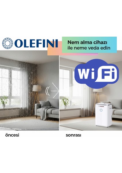 OL70-585E Nem Alma Cihazı 70LT/GÜN