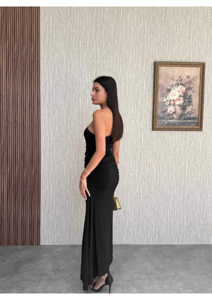 Tek Omuz Ip Askı Büzgülü Elbise indirimleri