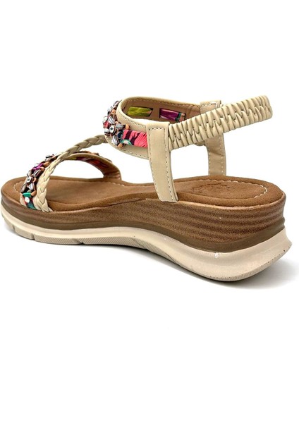 Papi Poli Hafif Taban Kadın Sandalet Ten fırsatları