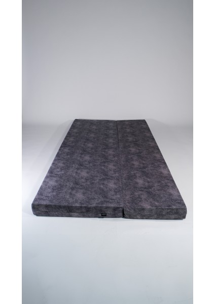 Katlanır Sünger Yatak 60*40*185*10 cm Uzunluk Gri Sünger Dallas Kumaş modelleri