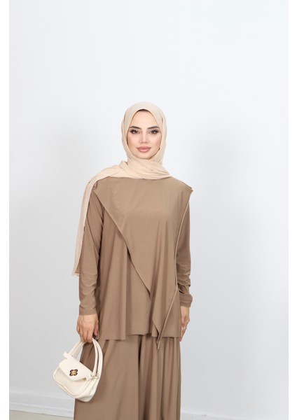 Çapraz Pantolonlu Sandy Takım modelleri