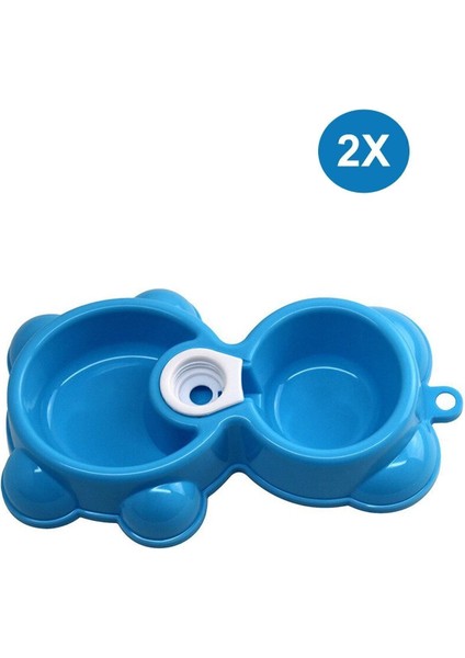 2'li Mavi Suluk ve Mama Kabı, Yavru ve Küçük Irk Köpekler Için