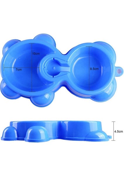 2'li Mavi Suluk ve Mama Kabı, Yavru ve Küçük Irk Köpekler Için indirimleri