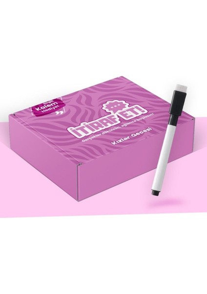 Itiraf Et Kız Kıza Kart Oyunu