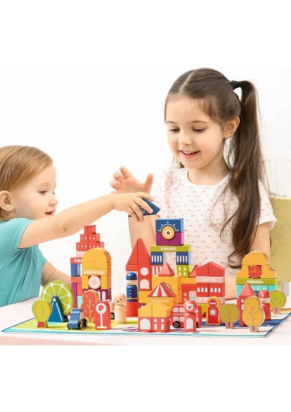 Creative City 120 Parça Blok Oyuncak Seti fiyatları