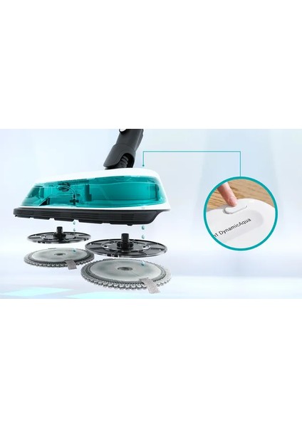 BCS71HYG1 2'si 1 Arada Süpürme ve Silme Unlimited 7 Prohygienic Aqua Beyaz indirimleri