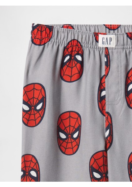 Erkek Çocuk Açık Gri Marvel Grafikli Pijama Altı fiyatları