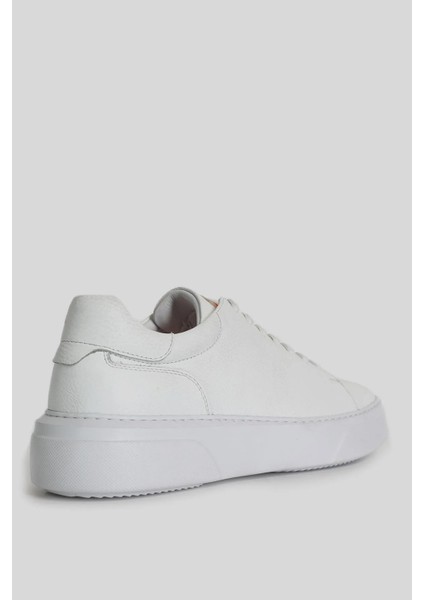 Tommy Erkek Deri Sneaker Ayakkabı Beyaz modelleri