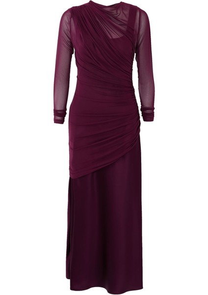 Rhodehill Midi Dress, Zarif ve Vücuda Oturan Midi Elbise