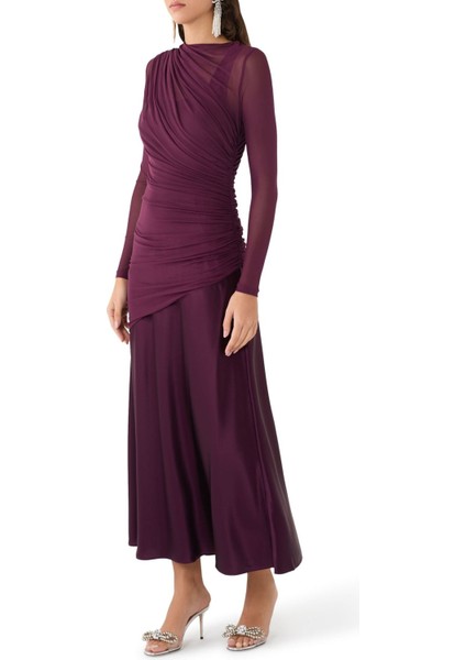 Rhodehill Midi Dress, Zarif ve Vücuda Oturan Midi Elbise fiyatları