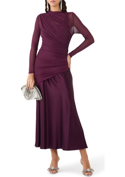 Rhodehill Midi Dress, Zarif ve Vücuda Oturan Midi Elbise fırsatları