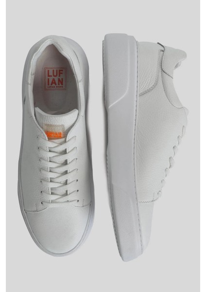 Tommy Erkek Deri Sneaker Ayakkabı Beyaz indirimleri