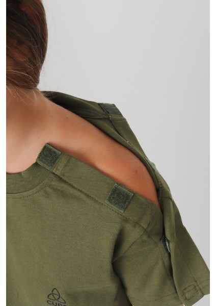 Cure Adaptif Haki Çocuk Kırık Kol Kıyafeti