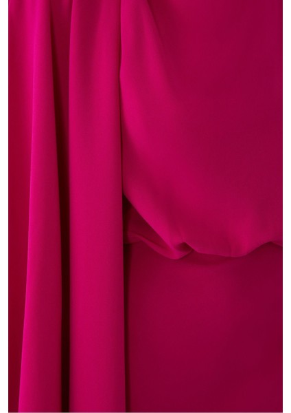 Flintshire Maxi Dress, Saten ve Tek Kollu Şık Gece Elbisesi indirimleri