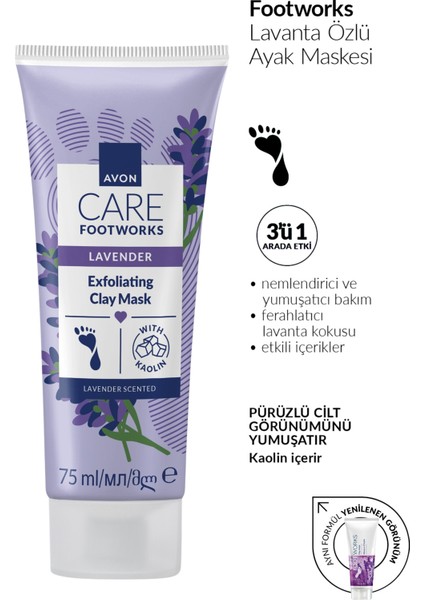 Foot Works Lavanta Özlü Ayak Bakım Paketi modelleri