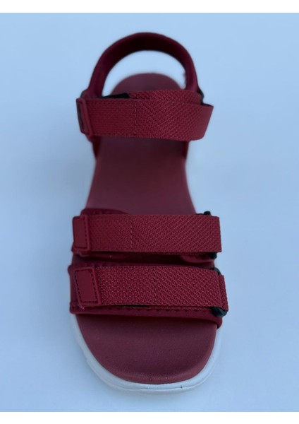 INTYD20B02 Bordo Kadın Sandalet