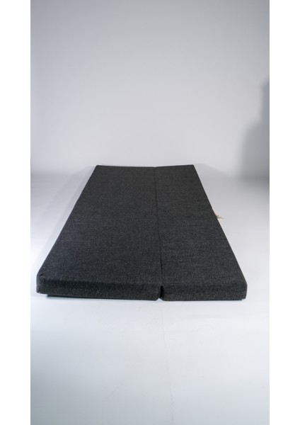 Katlanır Sünger Yatak 60*40*185*10 cm Uzunluk Gri Sünger Keten Kumaş modelleri
