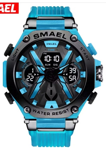 Smael 8087 Luxury Tasarım Spor Erkek Kol Saati