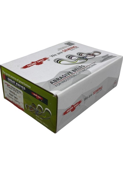 Dik Kumaş Kesim Motoru Bileme Şerit (Coarse) / 181C2-1 100ADET modelleri