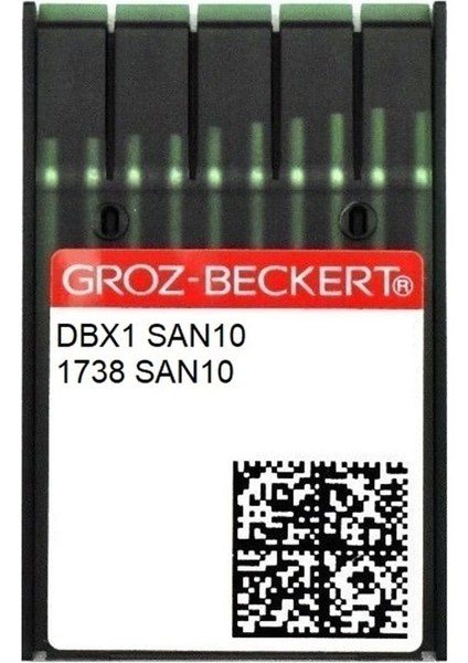 Düz Makine İnce Dip Dikiş İğnesi / DBX1 SAN10 7/55 100ADET